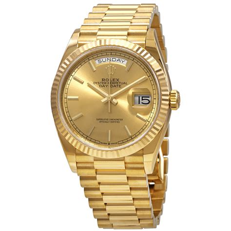 rolex datejust 36 yellow gold presidential bracelet|rolex president bracelet for sale.